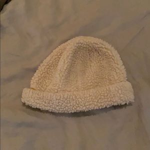 White beanie
